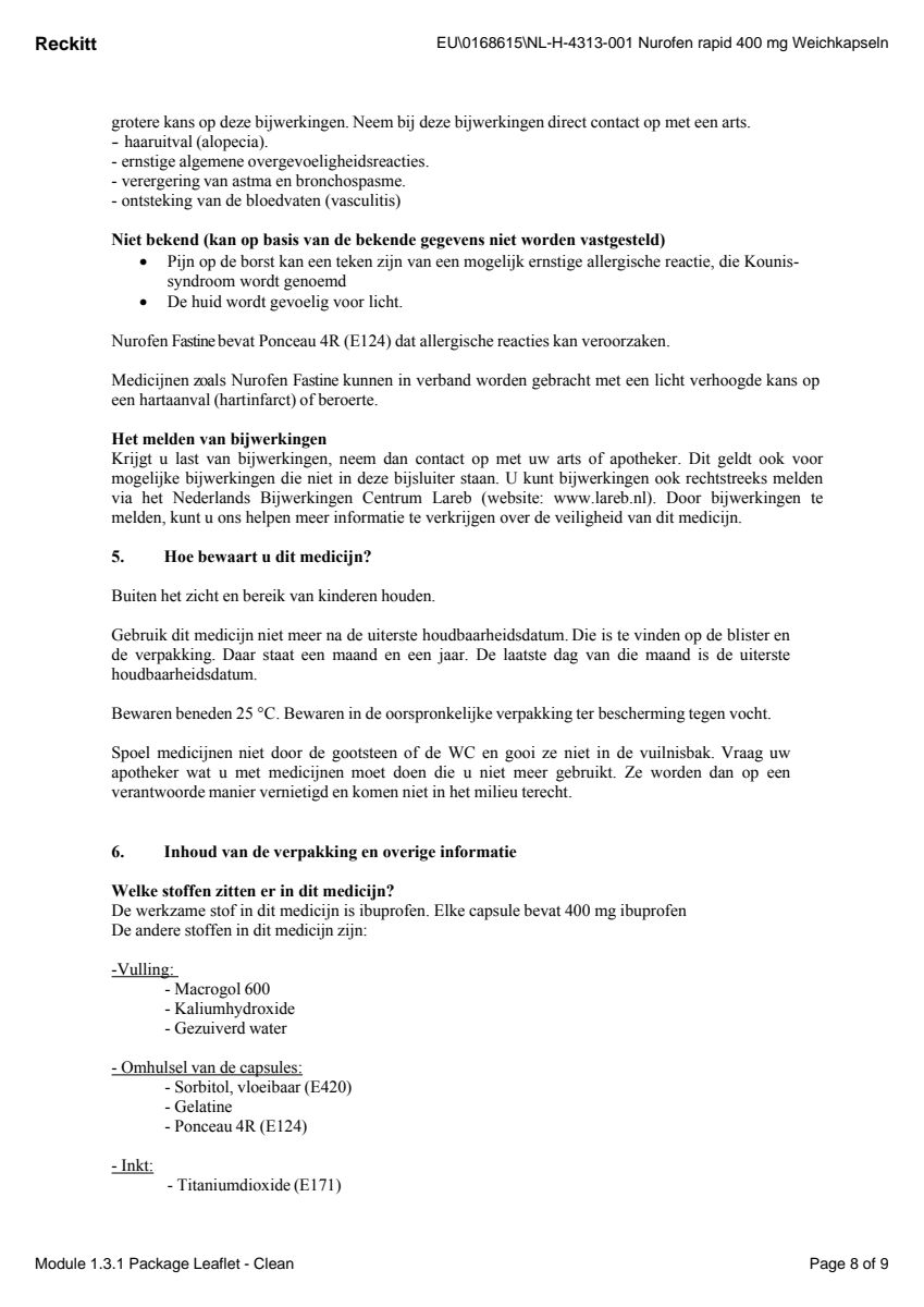 Fastine 400mg Capsules afbeelding van document #8, leaflet