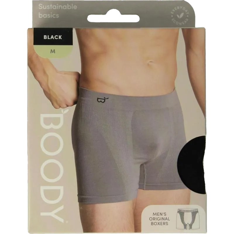 Boody Herenboxer Zwart M