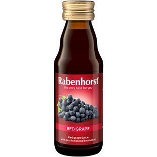 Rabenhorst Mini Rode Druivensap met IJzer 125ML