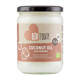 BioToday Kokosolie Onverhit Biologisch 400GR BioToday Kokosolie Onverhit Biologisch 400GR