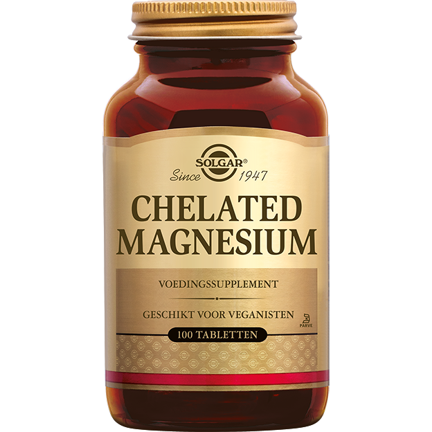 Solgar Chelated Magnesium bisglycinaat Tabletten 100TB