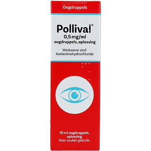 Ursapharm Pollival 0,5mg/ml Oogdruppels 10ML