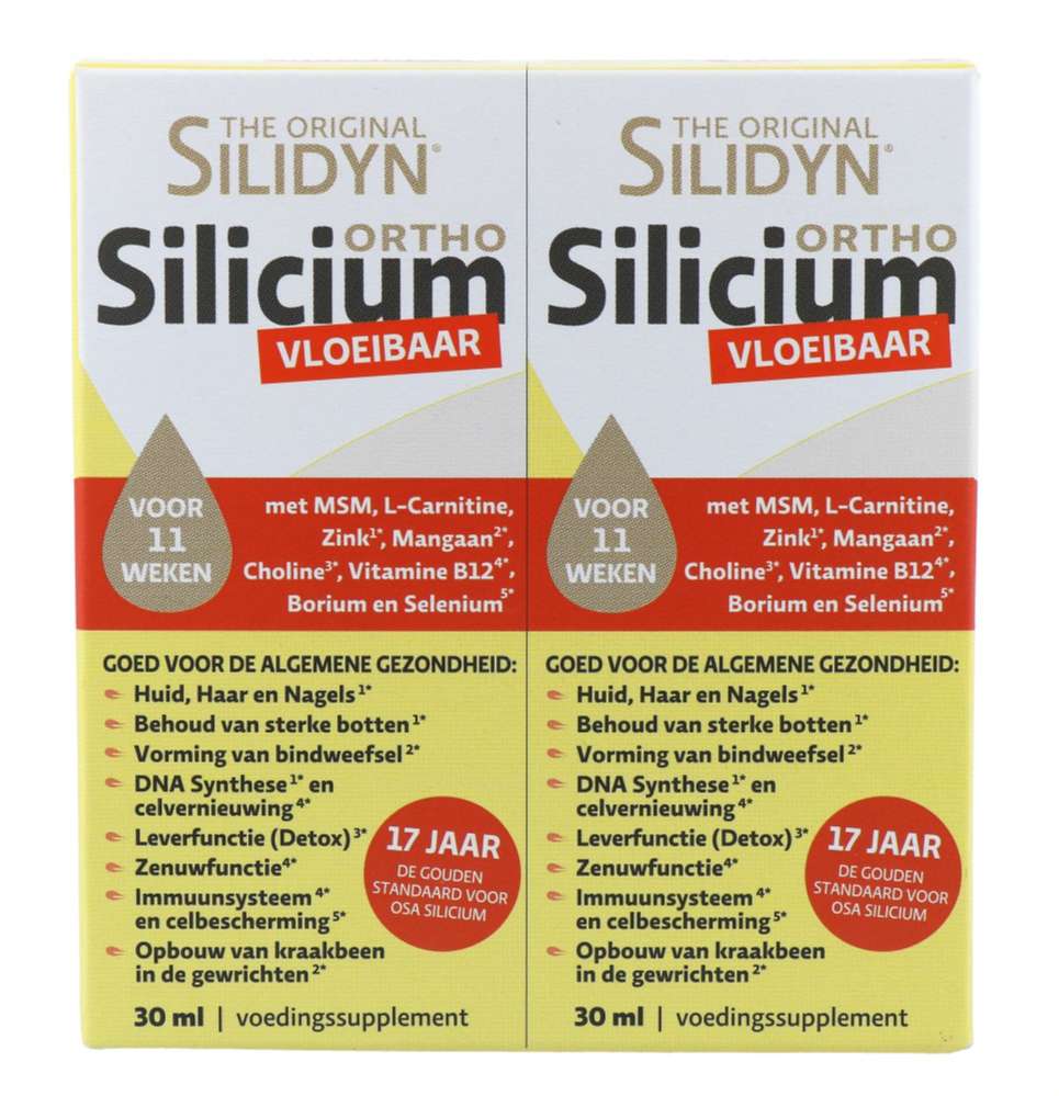 Silidyn Silicium Druppels Duoverpakking 2x30ml 60ML