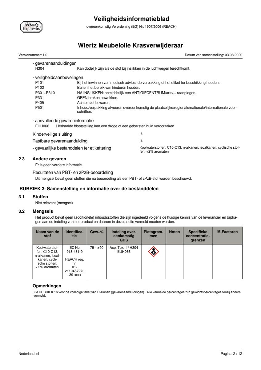 Meubelolie Licht afbeelding van document #2, leaflet