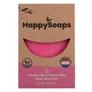 HappySoaps Rose Body Wash Bar 100GR