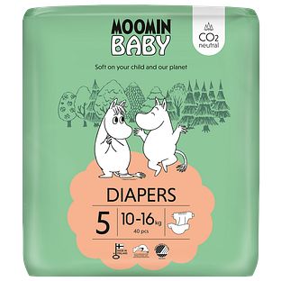 Moomin Baby Luier Maat 5 Maxi Plus 40ST