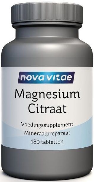 Nova Vitae Magnesium Citraat 200mg Tabletten 180TB