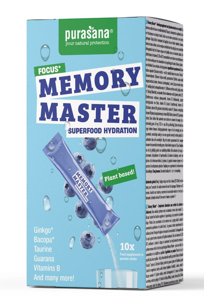 Purasana Memo Master Superfood Hydration Poeder 10ST
