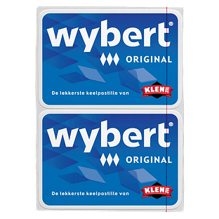 Wybert Original Keelpastilles Duoverpakking 50GR