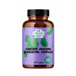 Cruydhof Curcuma Oregano Quercetine Complex Capsules 60VCP