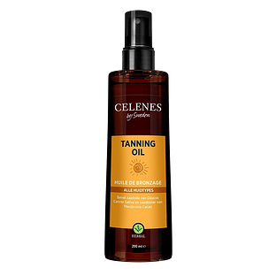 Celenes by Sweden Herbal Tanning Olie All Skin Type 200ML Celenes by Sweden Herbal Tanning Olie All Skin Type 200ML