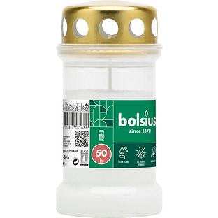 Bolsius Graflicht Wit Nr3 Met Deksel 1ST