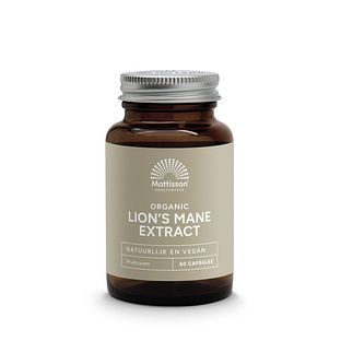Mattisson HealthStyle Lion's Mane Extract Capsules 60CP