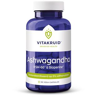 Vitakruid Ashwagandha 5% withanoliden KSM-66® & Bioperine® 60 90VCP