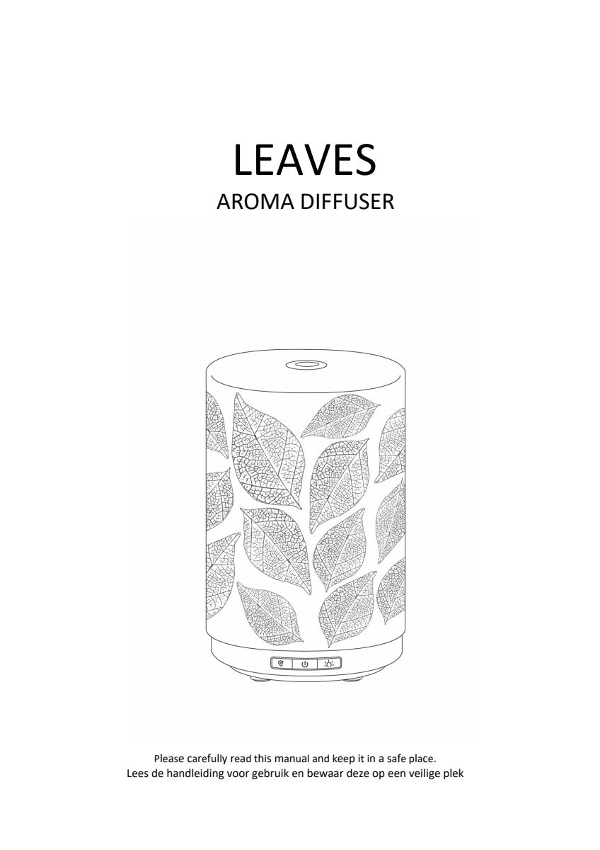Leaves Aroma Diffuser afbeelding van document #1, instructions