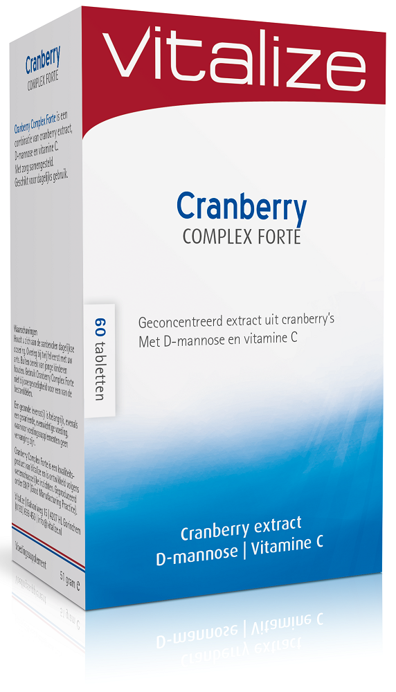 Vitalize Cranberry Complex Forte Tabletten 60st afbeelding