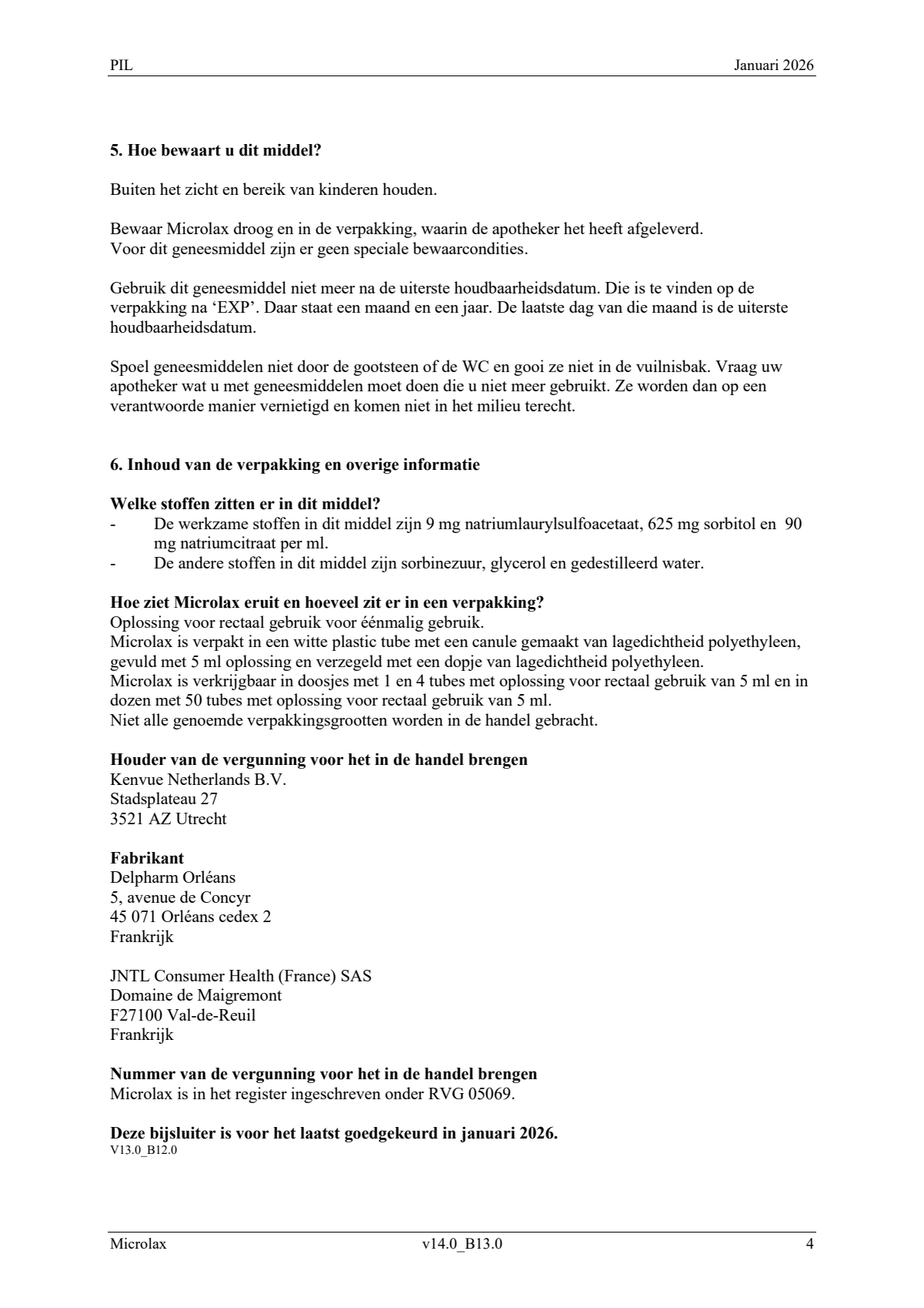Microlax afbeelding van document #4, leaflet
