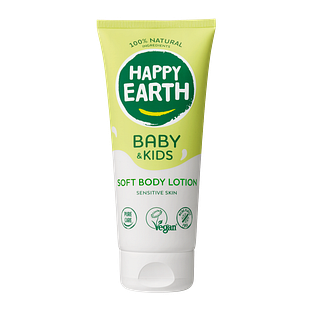 Happy Earth 100% Natural Baby & Kids Soft Bodylotion 200ML Happy Earth 100% Natural Baby & Kids Soft Bodylotion 200ML