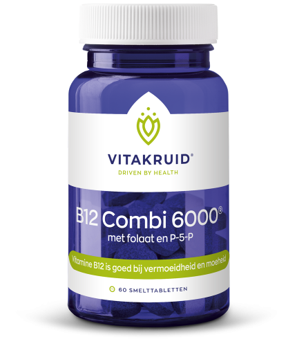 Vitakruid B12 Combi 6.000® met Actief Folaat Vitamine 60TB