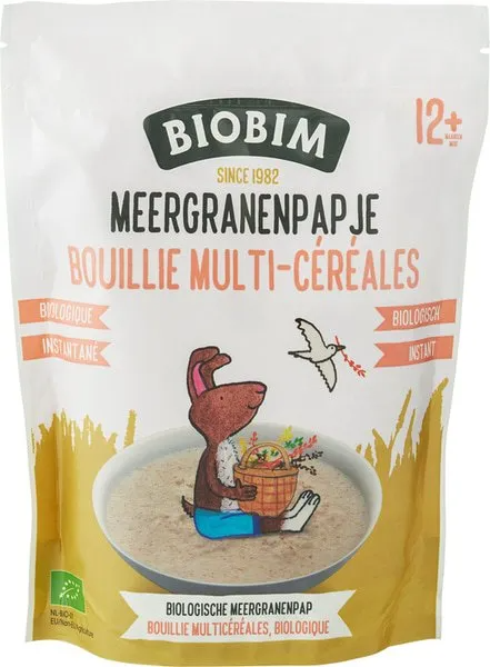 Biobim Biologische Meergranenpap 12+M afbeelding