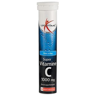 Lucovitaal Super Vitamine C 1000mg Bruistabletten 20TB Lucovitaal Super Vitamine C 1000mg Bruistabletten 20TB