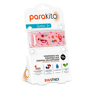 ParaKito Anti-Muggen Armband Zeemeermin Junior 3+ 1ST ParaKito Anti-Muggen Armband Zeemeermin Junior 3+ 1ST