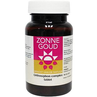 Zonnegoud Orthosiphon Complex Tabletten 120TB Zonnegoud Orthosiphon Complex Tabletten 120TB