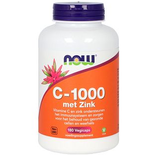 NOW C-1000 met Zink Vegicaps 180VCP NOW C-1000 met Zink Vegicaps 180VCP