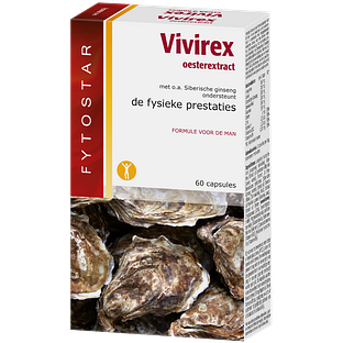 Fytostar Vivirex Oesterextract Capsules 60CP