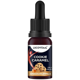Lucovitaal Smaakdruppels Cookie-Caramel 20ML Lucovitaal Smaakdruppels Cookie-Caramel 20ML