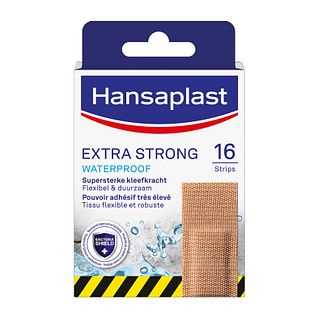 Hansaplast Pleisters Extra Strong Waterproof Strips 16ST