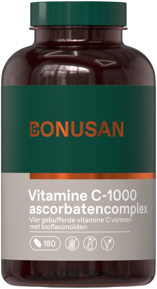 Bonusan Vitamine C-1000 ascorbatencomplex Tabletten 180TB