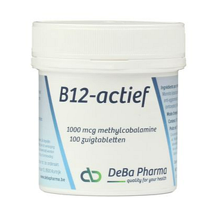 DeBa Pharma B-12 Actief Zuigtabletten 100ZTB