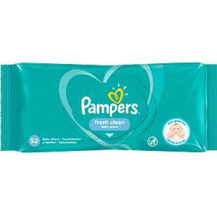 Pampers Fresh Clean Babydoekjes 52ST