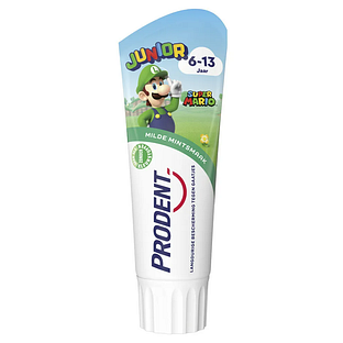 Prodent Tandpasta Kids 6+ Milde Mintsmaak - Super Mario 75ML