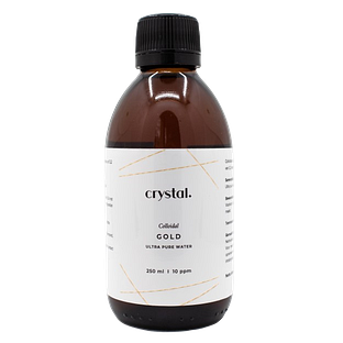 Crystal Colloidaal Goud Ultra Pure Water 250ML