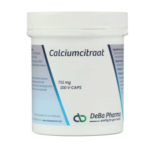 DeBa Pharma Calciumcitraat Capsules
