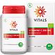 Vitals Vitamine C 250mg Biologisch Capsules 60CP Verpakking plus pot
