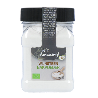 Its Amazing Wijnsteen Bakpoeder 140GR Its Amazing Wijnsteen Bakpoeder 140GR