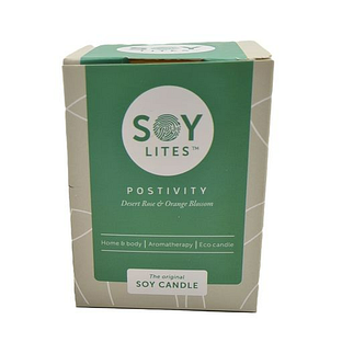 Soylites Soycandle Positivity - Desert Rose & Orange Blossom 220ML