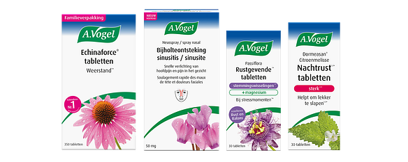 Naar: A.Vogel helpt: kracht uit de natuur Naar: A.Vogel helpt: kracht uit de natuur