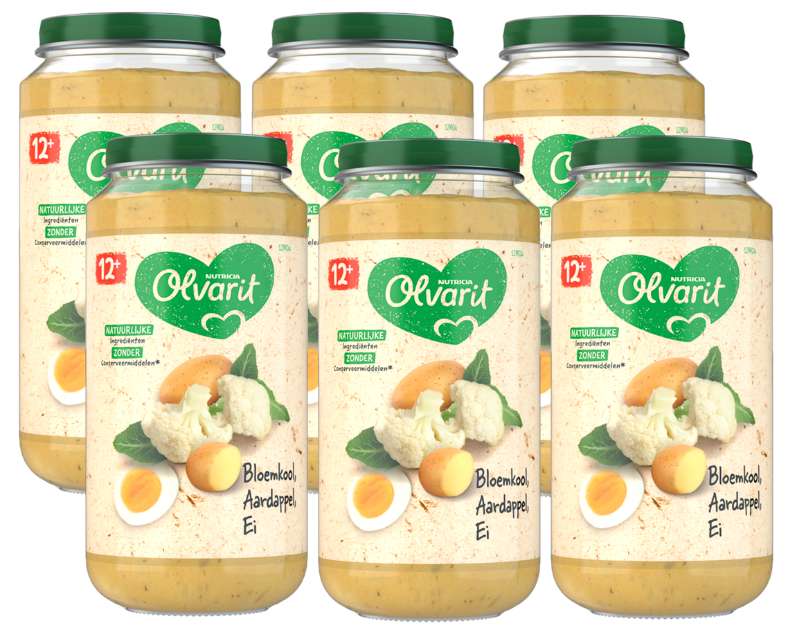 Olvarit 12m+ Bloemkool Aardappel Ei afbeelding 1