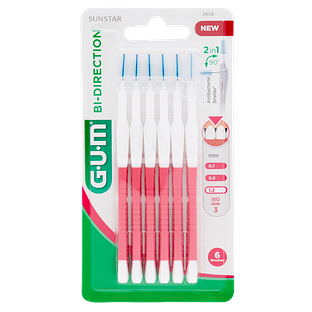 GUM Bi-Direction Ragers 1.2mm 6ST