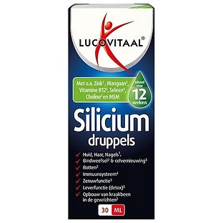 Lucovitaal Silicium Druppels 30ML Lucovitaal Silicium Druppels 30ML