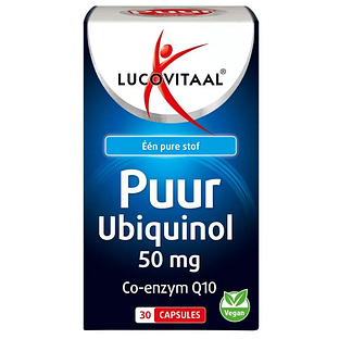 Lucovitaal Puur Ubiquinol 50mg Capsules 30CP