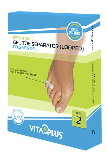 Vitaplus Essentials Gel Toe Separator (Looped) maat S/M afbeelding