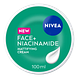 Nivea Face+ Niacinamide Mattifying Cream 100ML bovenzijde pot Nivea Face+ Niacinamide Mattifying Cream 100ML bovenzijde pot