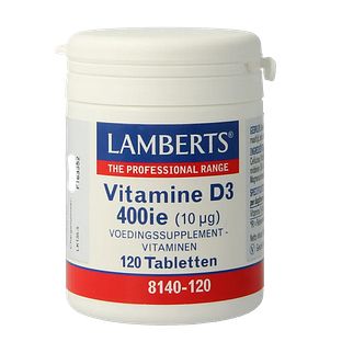 Lamberts Vitamine D3 400IE Tabletten 120TB