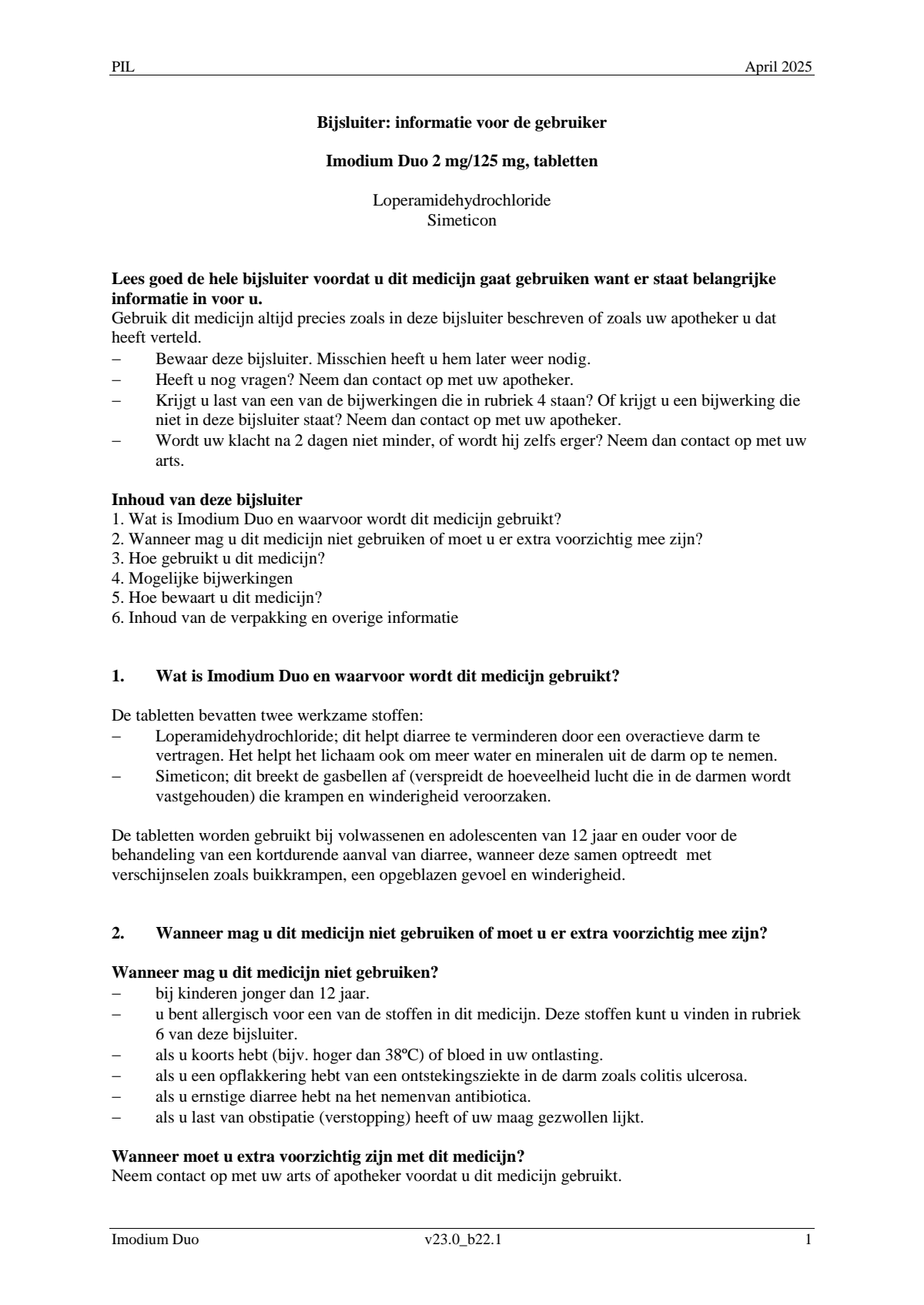 DUO Tabletten afbeelding van document #1, leaflet