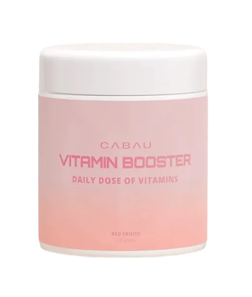 Cabau Vitamine Booster Red Fruit Poeder 300GR